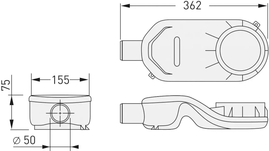Сифон BERGES самопромывной - фото 4