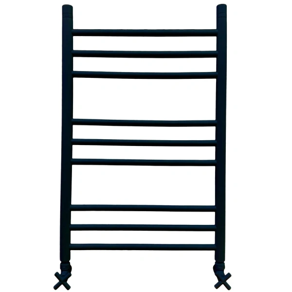 Полотенцесушитель водяной Ника Classic 80x40 см черный - фото 1