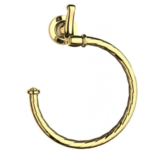 Полотенцедержатель-кольцо для ванной Bagno & Associati Opera OP 213, хром, бронза, золото - фото 3