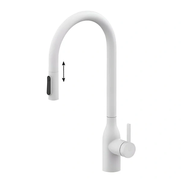 Смеситель для питьевой воды Paulmark Universal белый матовый - фото 1