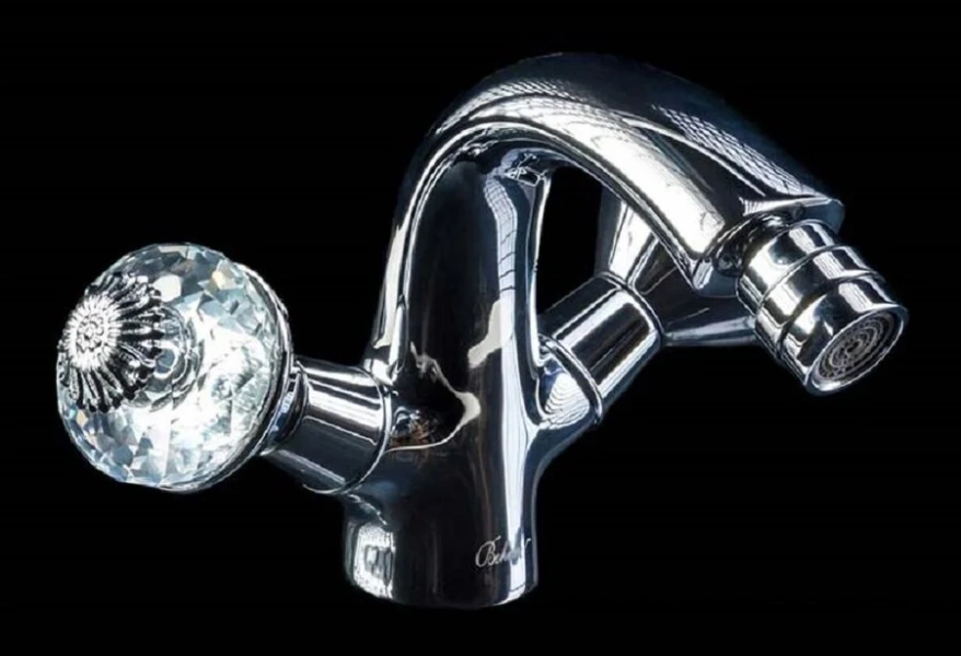 Смеситель для биде Boheme Flora двухвентильный - фото 1