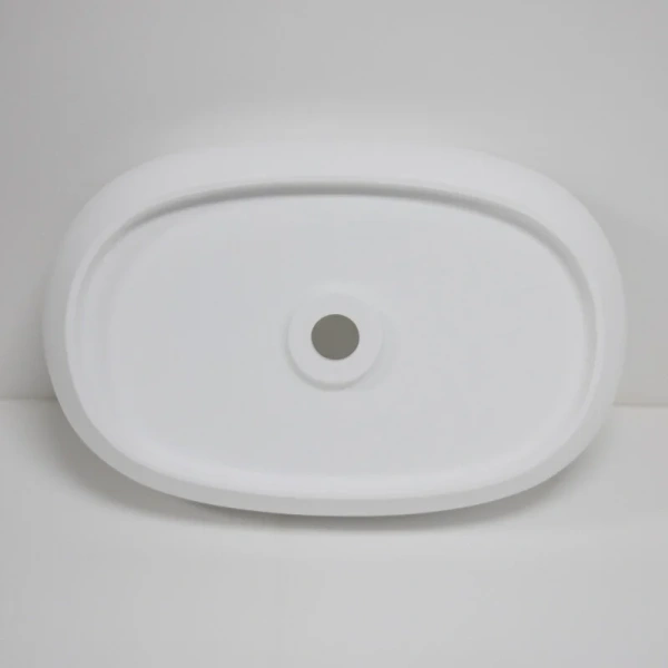 Раковина Abber Stein 58 см белая матовая index_1 - фото 10