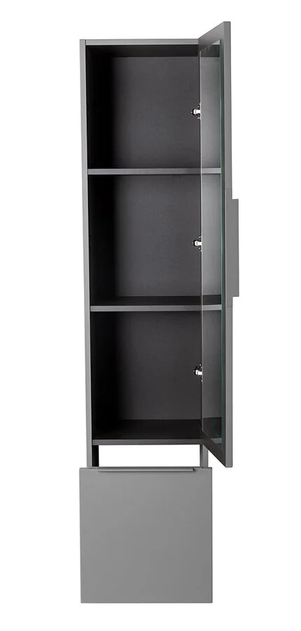 Шкаф-пенал подвесной Cezares Premium 35 см Grigio Nuvola, подвесные - фото 5