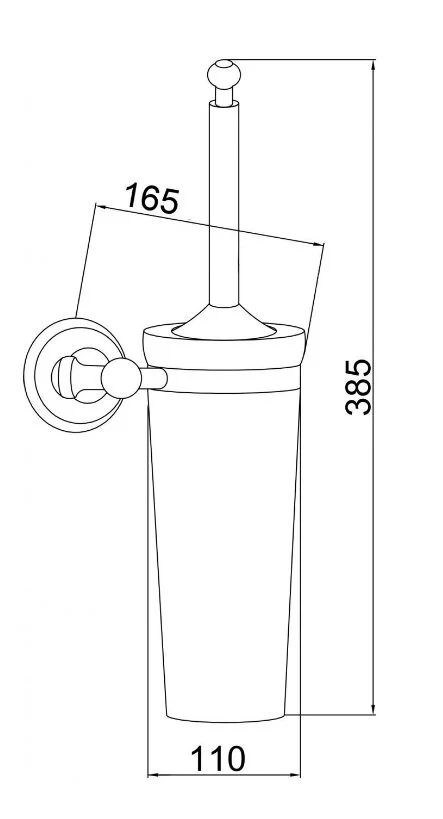 Ершик Boheme Provanse подвесной, классические, ретро, декорированные - фото 2