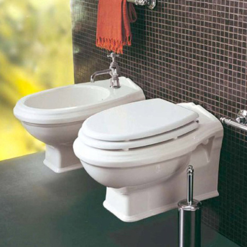 Биде подвесное Simas Arcade белое - фото 3