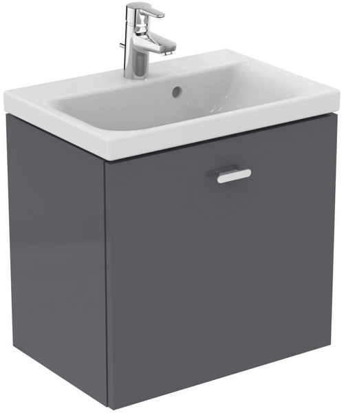 Тумба с раковиной подвесная Ideal Standard Connect Space E0313 55 см узкая проекция