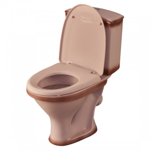 Унитаз компакт Santeri Вест бежевый - фото 2