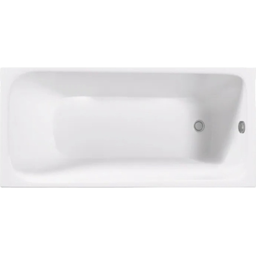 Ванна чугунная Delice Continental Plus 170х75 см белая - фото 1