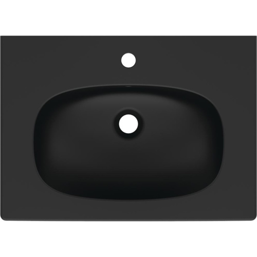 Раковина Ideal Standard Tesi 60 см черная, подвесные, пристенные - фото 3