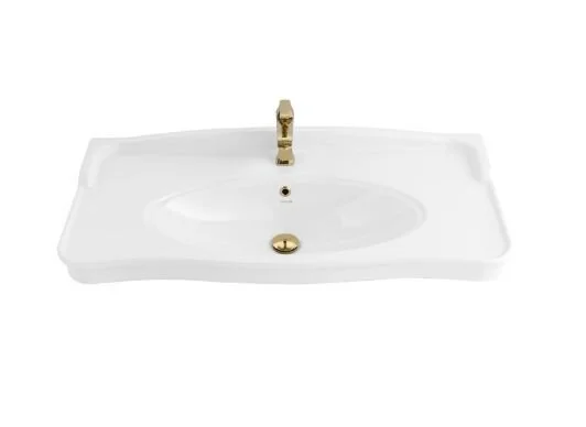 Раковина консоль Creavit Antik AN100-00CB00E-0000 100 см напольная - фото 4