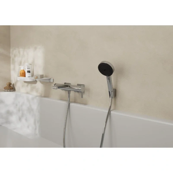 Смеситель для ванны Hansgrohe Tecturis E хром - фото 3