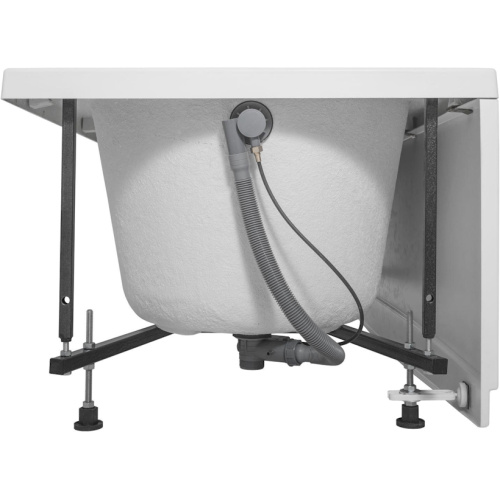 Ванна акриловая Aquanet Lotos 175x80 см с каркасом, белые - фото 7