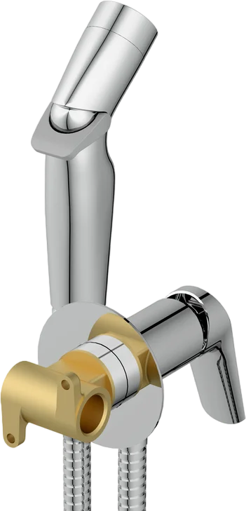 Гигиенический душ со смесителем Cersanit Flavis хром, хром index_1 - фото 12