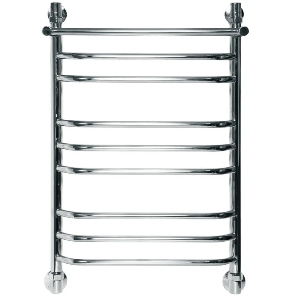 Полотенцесушитель водяной Ника Trapezium 80x50 см хром - фото 4