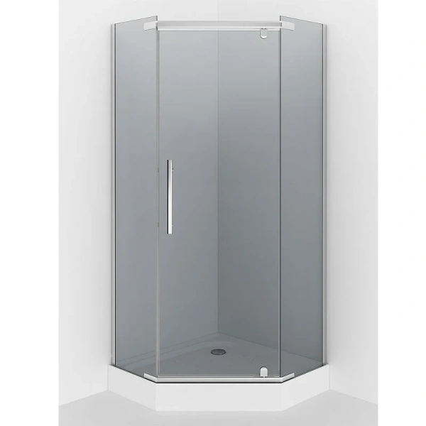 Душевой уголок Erlit Comfort 88х88 см стекло тонированное, современные, hi-tech - фото 3