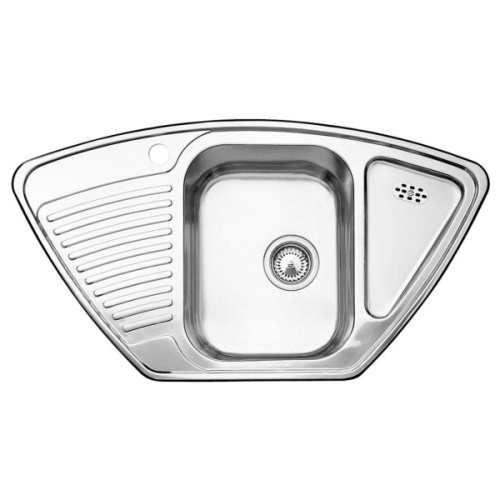 Мойка для кухни Blanco Tipo 9 E 93 см сталь матовая - фото 1