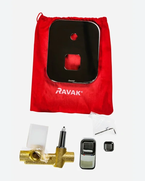 Смеситель скрытого монтажа с внутренней частью Ravak 10° TD 061.00 X070068 - фото 2