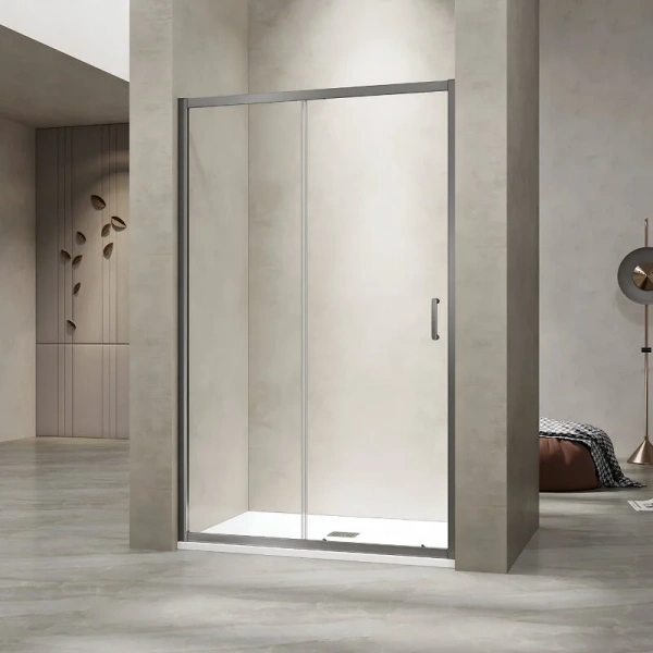 Душевая дверь в нишу RGW Passage PA-114Gr 170 см профиль серый - фото 1