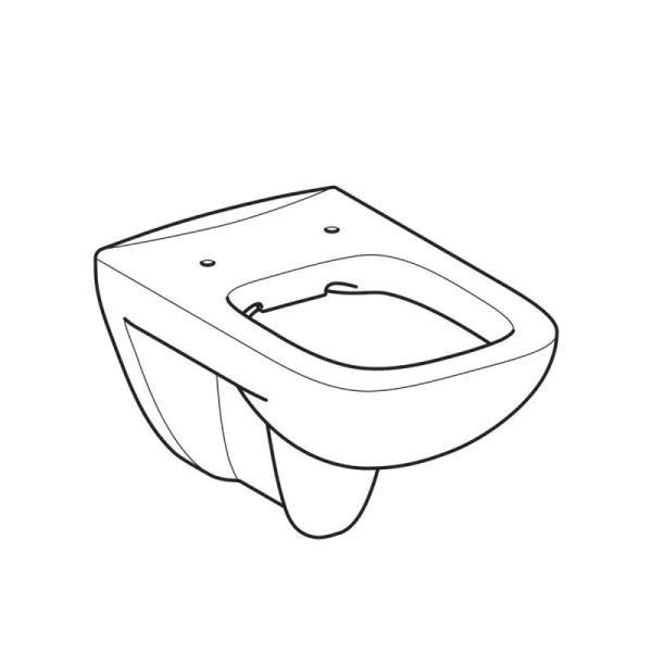 Унитаз подвесной Geberit Renova Nr.1 Plan 202170000 белый, недорогие, безободковые, сиденье с микролифтом  - фото 6