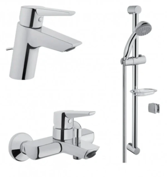 Комплект смесителей для ванной Vitra Solid S A49227EXP - фото 1