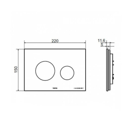 Схема, слив эконом-стандарт с двумя клавишами - фото 3