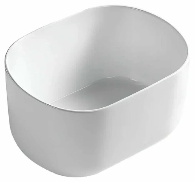 Раковина SantiLine 46 см серая матовая - фото 4