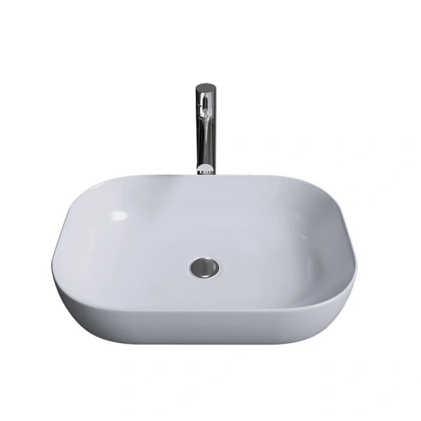 Раковина Grossman 61 см белая - фото 1