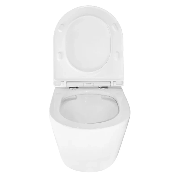 Унитаз подвесной Azario Uno с сиденьем микролифт, без бачка, со скрытым бачком index_1 - фото 12