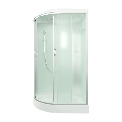 Душевая кабина Erlit Comfort 120х80 см правосторонняя, угловые, недорогие, для дачи, без гидромассажа, c тропическим душем, с крышей - фото 5