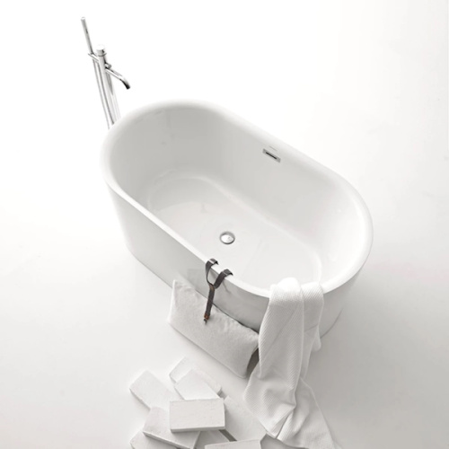 Ванна акриловая Kerasan Nolita 145х78 см отдельностоящая - фото 4