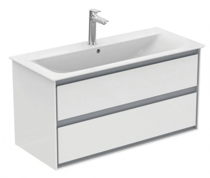 Тумба с раковиной подвесная Ideal Standard Connect Air E0821 100 см с 2-мя ящиками