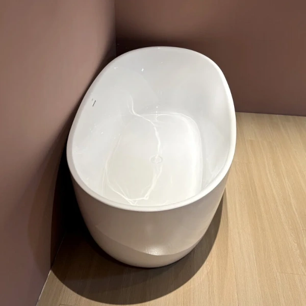 Ванна акриловая Abber AB9504, 185 x 90 см, белая, без гидромассажа - фото 5