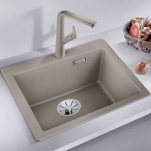 Мойка для кухни Blanco Pleon 62 см серый беж - фото 2