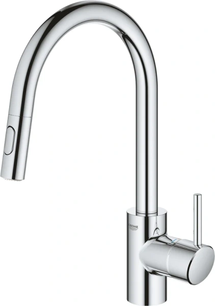 Смеситель для кухни хром Grohe Concetto , хром - фото 4