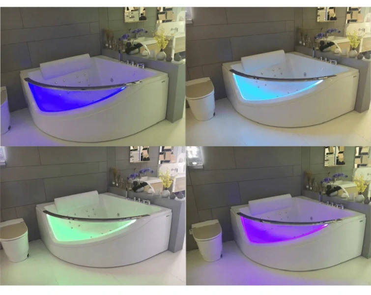 Ванна гидромассажная акриловая Orans BT-65107, 150 х 150 см, белые - фото 7