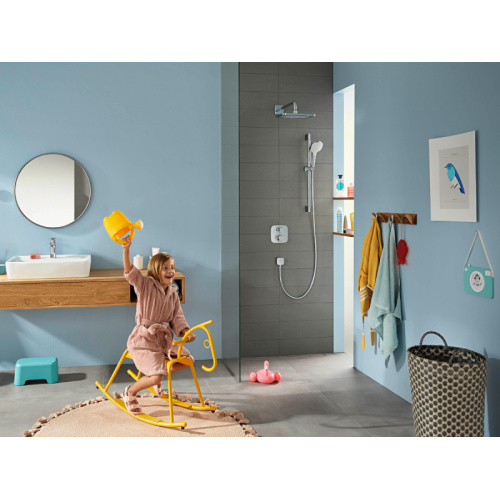 Душевая стойка Hansgrohe Croma E хром - фото 4