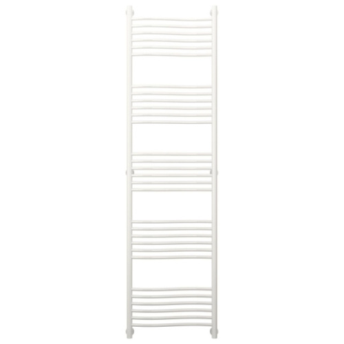 Полотенцесушитель водяной, цвет белый Сунержа Флюид+ 1900х500, с нижним подключением - фото 2