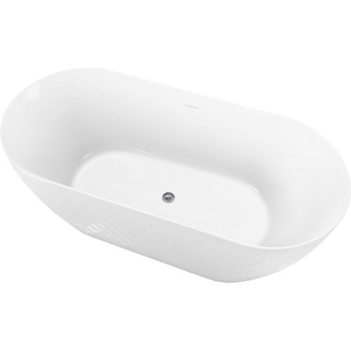 Ванна акриловая Black&White Swan 170x80 см белая - фото 3