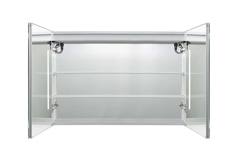 Зеркальный шкаф с подсветкой Акватек 100 см прямоугольный index_1 - фото 8