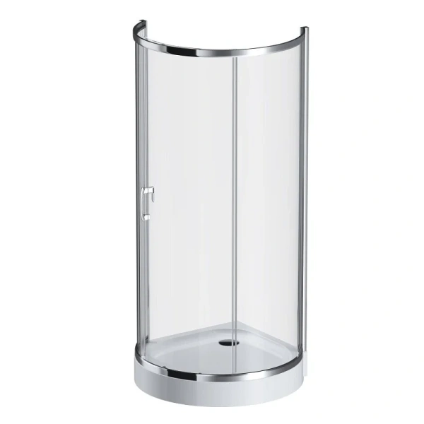 Душевой уголок Am.Pm Like 95x95 см стекло тонированное - фото 4