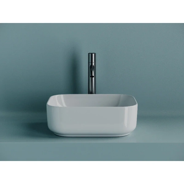 Раковина Ceramica Nova Element 40 см прямоугольная, накладные (на столешницу), пристенные - фото 3