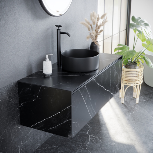 Тумба с раковиной подвесная Sancos Stone ST120 120 см с одним ящиком - фото 4
