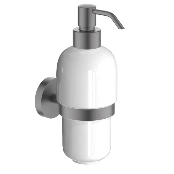 Дозатор для мыла Акватек Бетта хром - фото 4