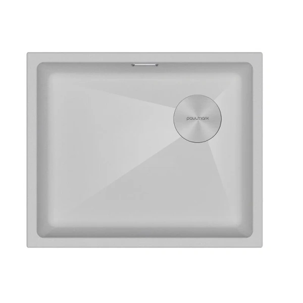 Мойка для кухни Paulmark Lumi 55 см белая матовая - фото 1