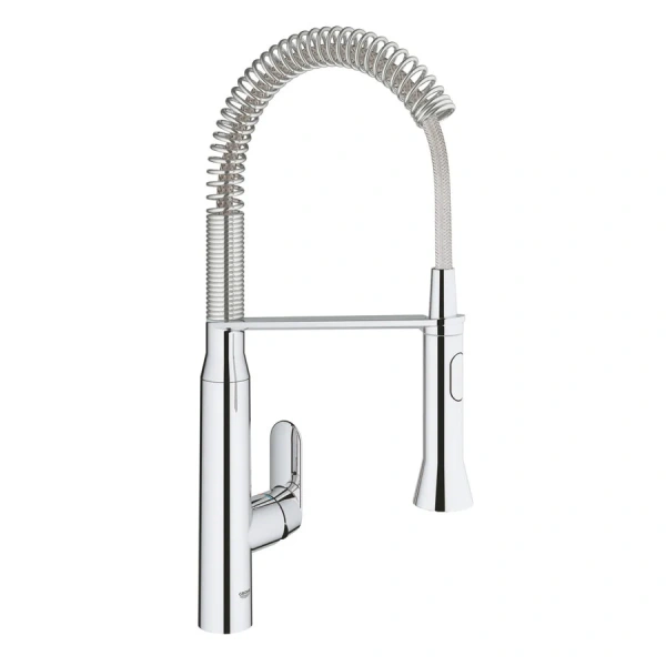 Смеситель для кухни, хром, Grohe K7 31379000 - фото 1