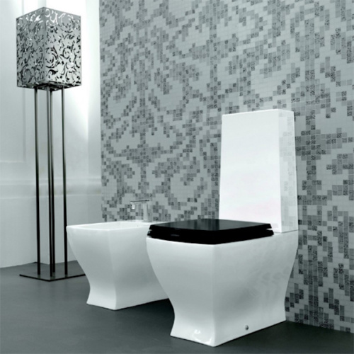 Чаша для унитаза-компакта Artceram Jazz белая, напольные - фото 2