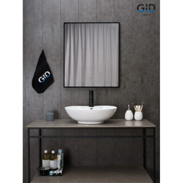 Раковина GID Lago N9005 51 см белая - фото 4