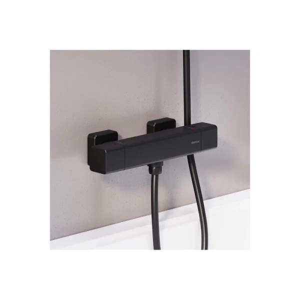Смеситель для душа Damixa Gala черный, черные - фото 4