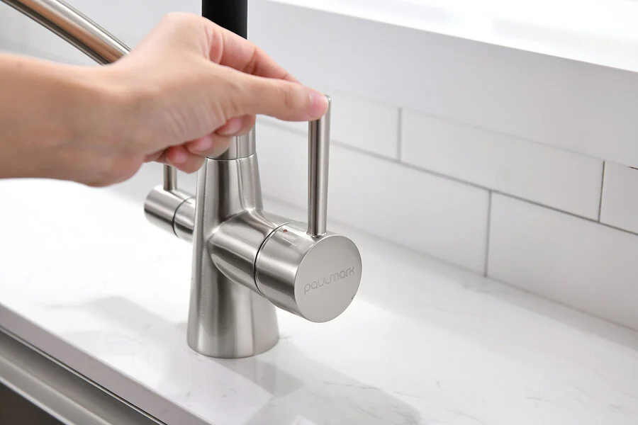 Смеситель для кухни Paulmark Siegen Si213111 с питьевой водой и гибким изливом - фото 3