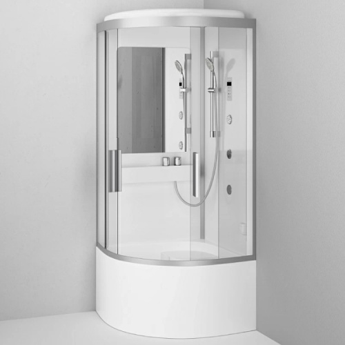 Гидромассажная кабина с паром Like Am.Pm W80C-020A-090MTA - фото 3